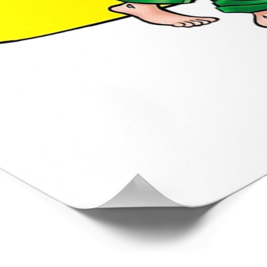 Die Erzgesteine Poster (Ecke)