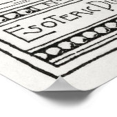 Die Esoterie von Hiram Erastus Butler Poster (Ecke)