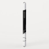 die ess spähen Schwarzweiss Case-Mate iPhone Hülle (Hinten/Rechts)