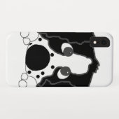 die ess spähen Schwarzweiss Case-Mate iPhone Hülle (Rückseite (Horizontal))