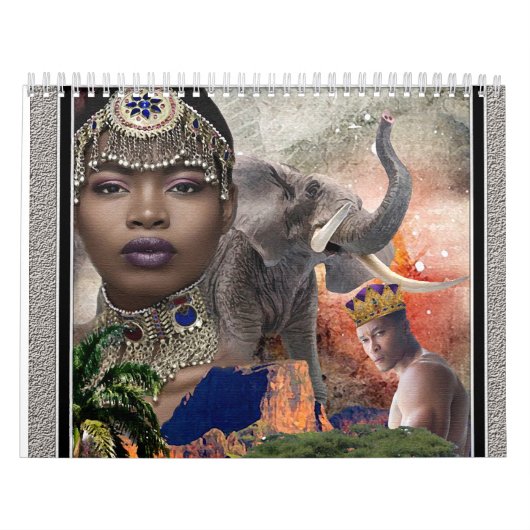 "Die Essenz Afrikas verkörpern" Kalender (Titelbild)