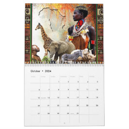 "Die Essenz Afrikas verkörpern" Kalender
