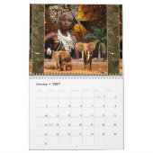 "Die Essenz Afrikas verkörpern" Kalender (Jan 2027)