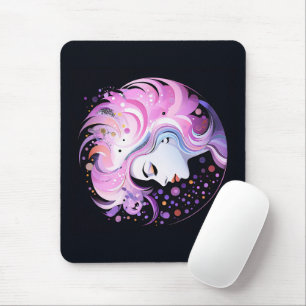 "Die Essenz der Eleganz" Die Schönheit der Frauen Mousepad