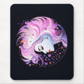 "Die Essenz der Eleganz" Die Schönheit der Frauen Mousepad (Vorne)