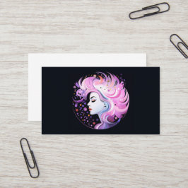 "Die Essenz der Eleganz" Die Schönheit der Frauen Visitenkarte