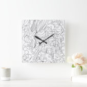 Die Essenz der historischen Uhr (Zuhause)