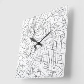 Die Essenz der historischen Uhr (Winkel)