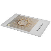 "Die Essenz der Natur" Schneidebrett (Ecke)