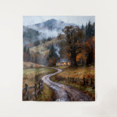 Die Essenz des Herbstes Wandteppich (Vorderseite)