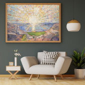 Die Essenz des Lichts und der Emotion der Sonne Poster