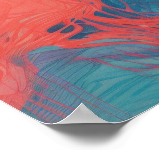 Die Essenz des Roten Haars Poster (Ecke)