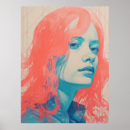 Die Essenz des Roten Haars Poster