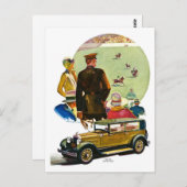 Die Essex Vier-Türe-Limousine Postkarte (Vorne/Hinten)