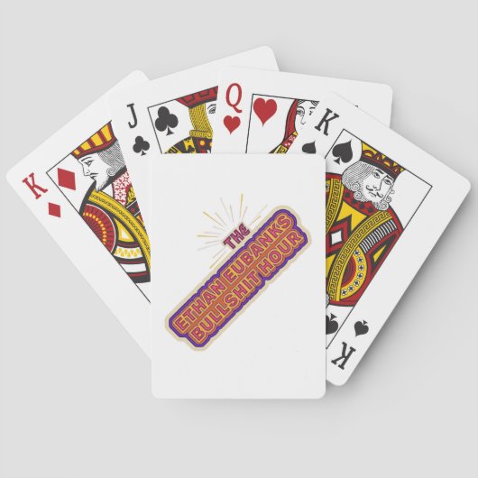 Die Ethan Eubanks Stunden Offiziellen Spielkarten! Spielkarten (Rückseite)