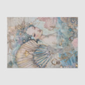 DIE ETHEREAL MERMAID DECOUPAY SEIDENPAPIER (Vorderseite)