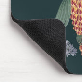Die Eule der Weisheit und der Blume Mousepad (Ecke)