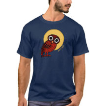 Die Eule ist gut mit dieser Niedlichen athenischen