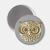 Die Eule Magnet (Vorderseite/Rückseite)