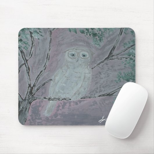 Die Eule Mousepad (Mit Mouse)