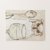 Die Eule und das Runcible-Spoon Jigsaw-Puzzle Puzzle (Horizontal)
