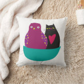 Die Eule und der Pussycat - Kissen/Kissen Kissen (Decke)