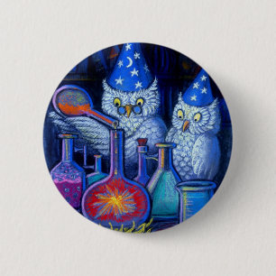 Die Eulen-Chemiker Button