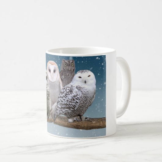 Die Eulen Kaffeetasse (VorderseiteRechts)