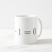 Die Euler Formel Kaffeetasse (VorderseiteRechts)