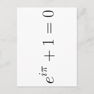 Die Euler-Formel Postkarte