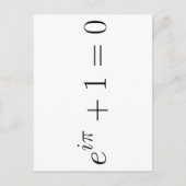 Die Euler-Formel Postkarte (Vorderseite)