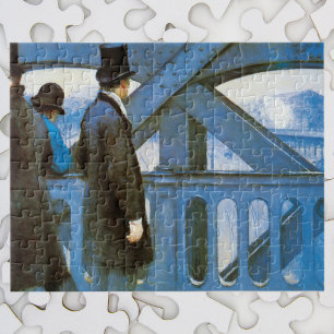 Die Europabrücke von Gustave Caillebotte Puzzle