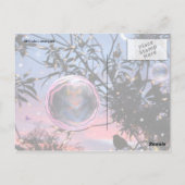 Die Eva Fairy Bubbles im Sommer! Postkarte (Rückseite)