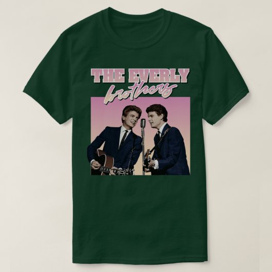 Die Everly Brothers Vintag T-Shirt (Design vorne)