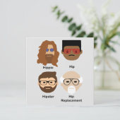 Die Evolution der angesagten Grußkarte Karte (Stehend Vorderseite)