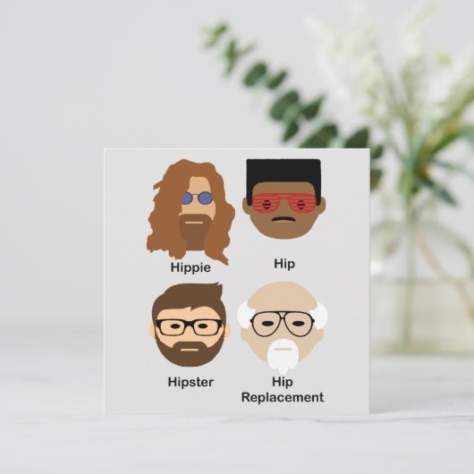 Die Evolution der angesagten Grußkarte Karte (Stehend Vorderseite)