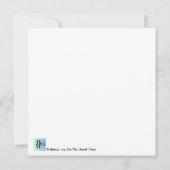 Die Evolution der angesagten Grußkarte Karte (Rückseite)