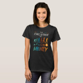 Die Evolution der Bitcoin-Krytowährung T-Shirt (Vorne ganz)