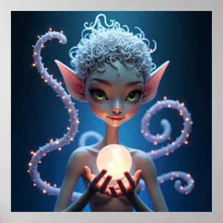 Die Evolution der Intelligenz-KI Poster