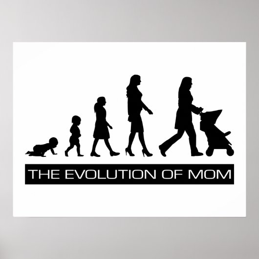 Die Evolution der Mama Poster (Vorne)