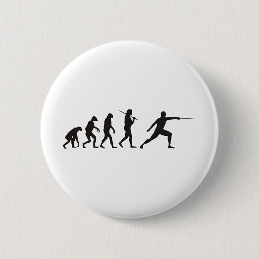 Die Evolution der Zäune Button (Vorderseite)
