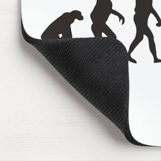 Die Evolution des Baseballbatters Mousepad (Ecke)