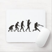 Die Evolution des Baseballbatters Mousepad (Mit Mouse)