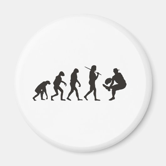 Die Evolution des Baseballpitchers Magnet (Vorne)