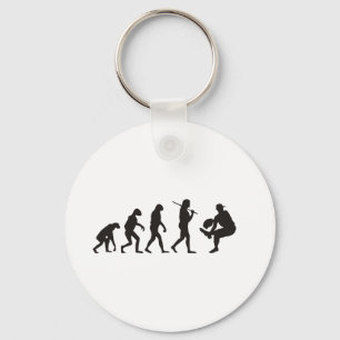 Die Evolution des Baseballpitchers Schlüsselanhänger