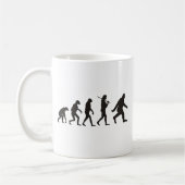 Die Evolution des Bigfoot Kaffeetasse (Links)