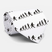 Die Evolution des Bigfoot Krawatte (Gerollt)