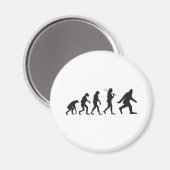 Die Evolution des Bigfoot Magnet (Vorderseite/Rückseite)