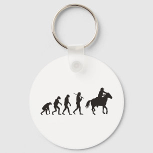 Die Evolution des Cowboy Schlüsselanhänger