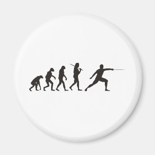 Die Evolution des Fechtens Magnet
